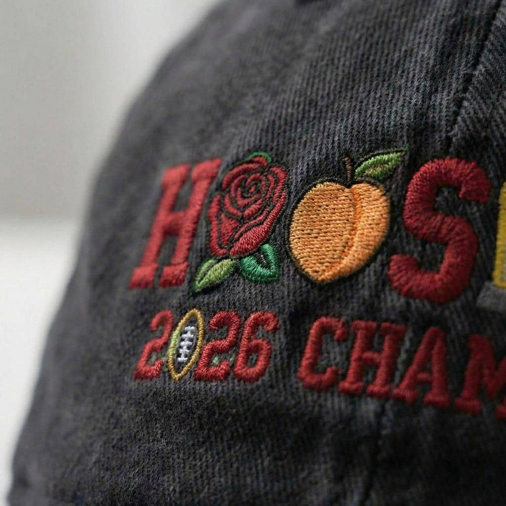 Embroidered Indiana Football 2026 National Champs Wash Hat, Indiana Trucker Hat, Hoosiers Lover, Bloomington Hat, College Fan Gift