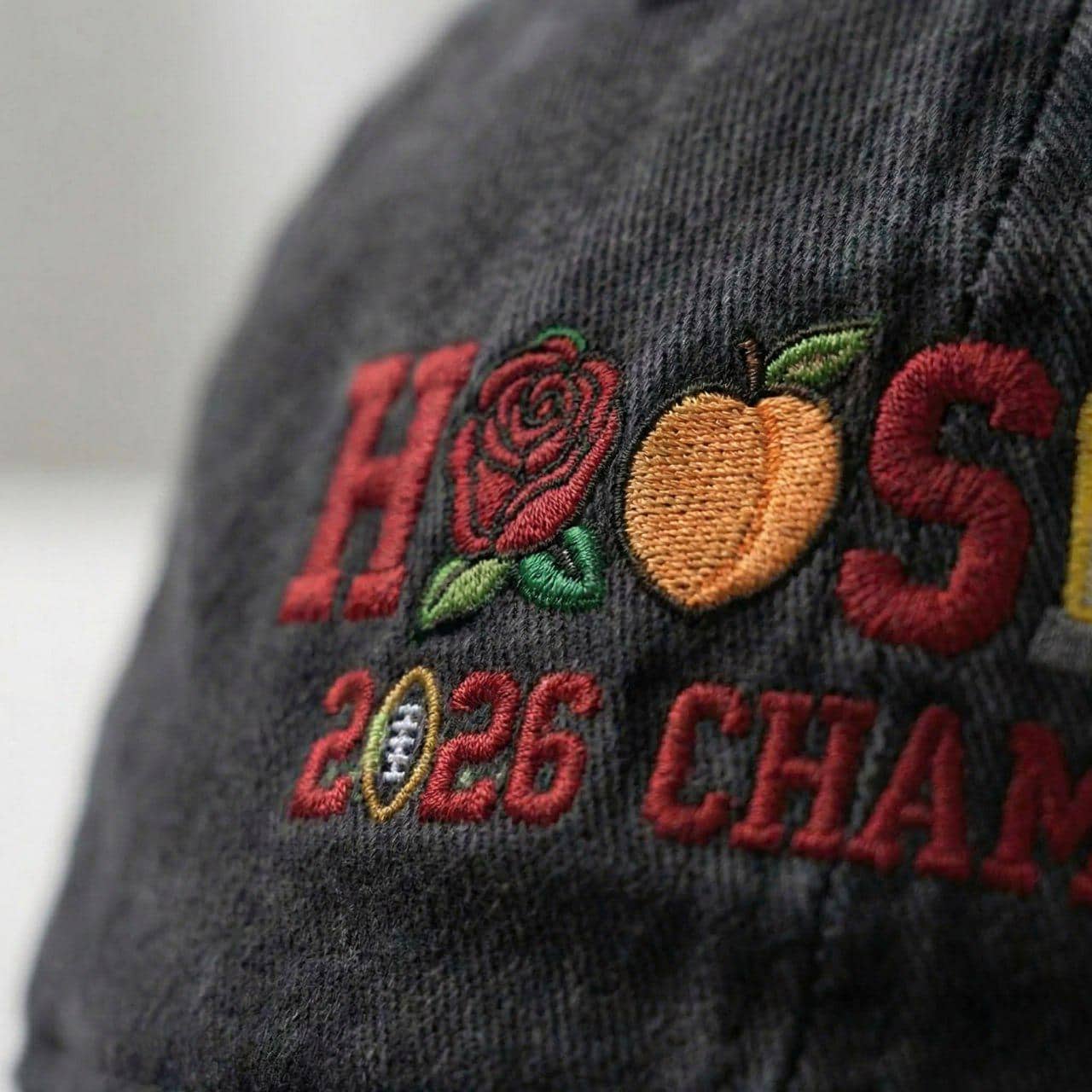 Embroidered Indiana Football 2026 National Champs Wash Hat, Indiana Trucker Hat, Hoosiers Lover, Bloomington Hat, College Fan Gift