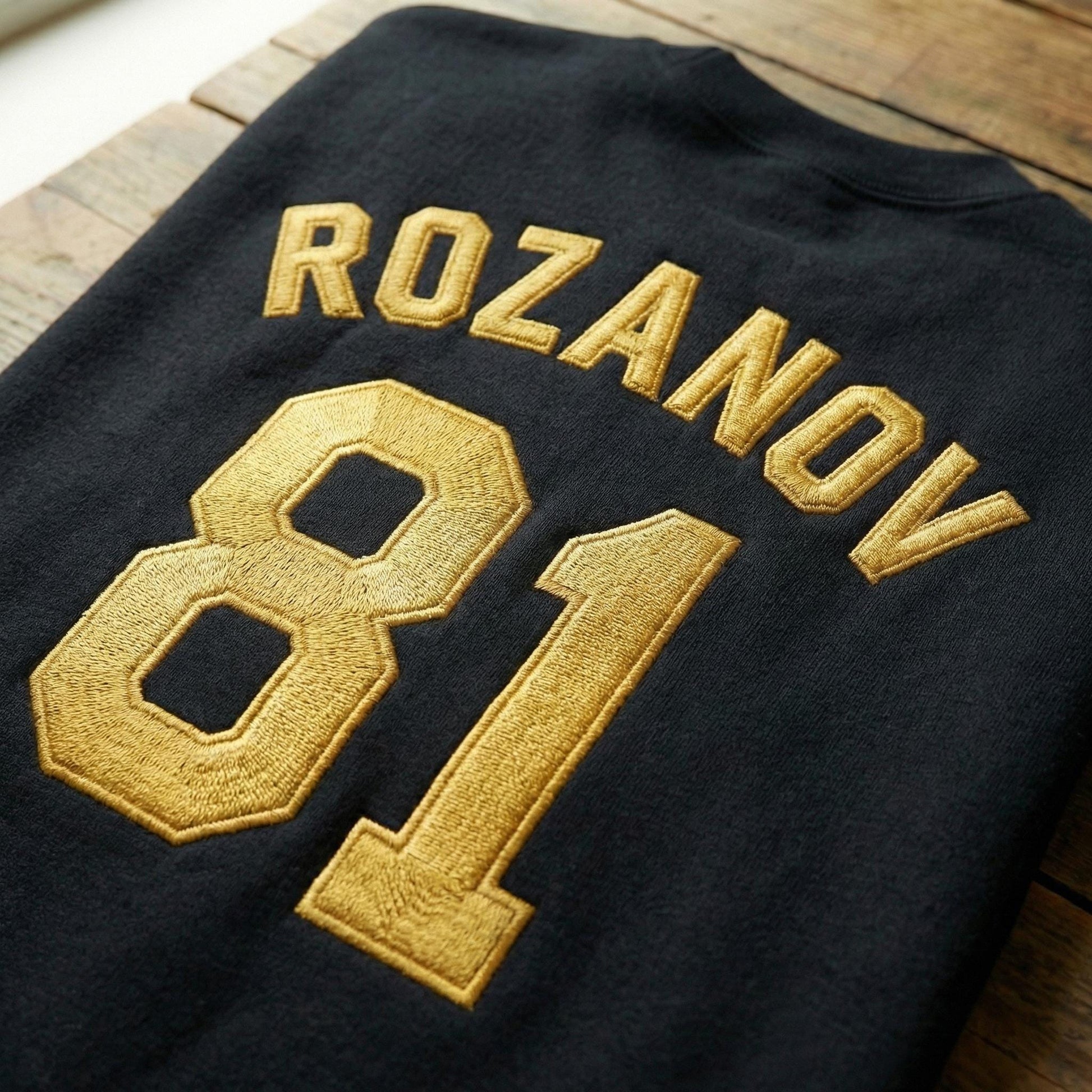Embroidered Rozanov 81 Boston Raiders Sweatshirt – Heated Rivalry Shirt, Ilya Rozanov & Shane Hollander, Hudson Williams Merch