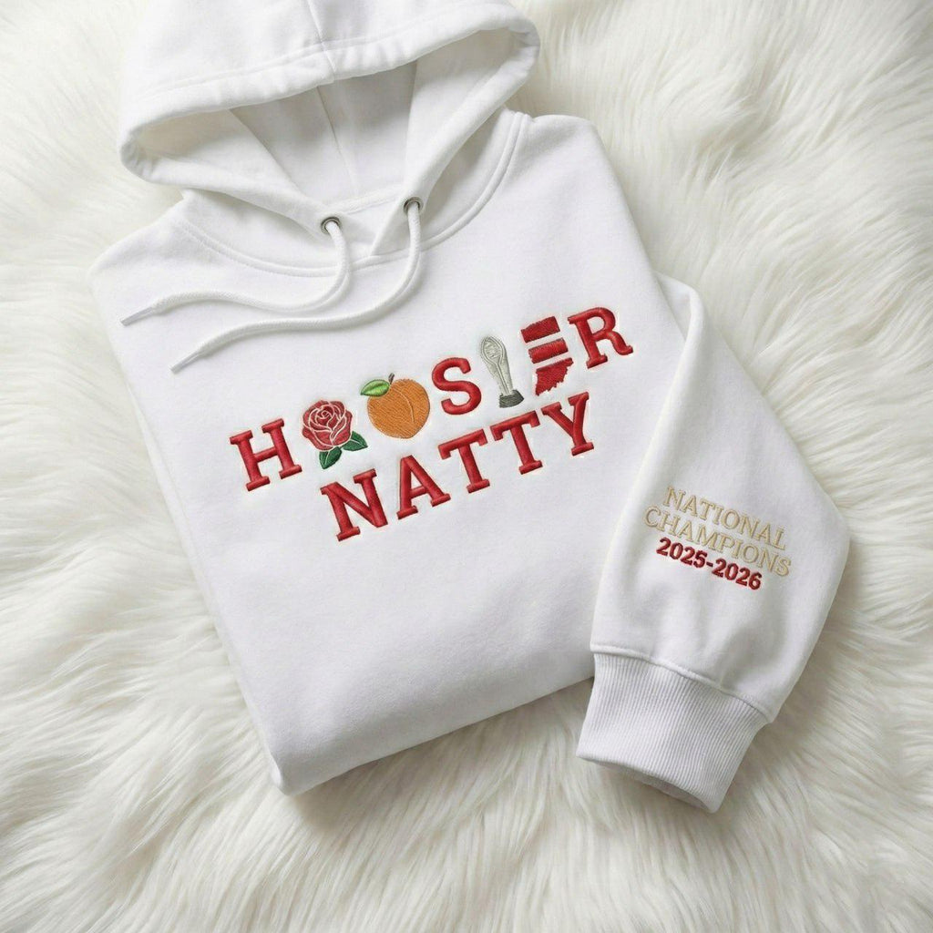 Embroidered 2026 National Champions Indiana Football Hoodie, Hoosiers Game Day Shirt, Trendy Unisex Sweatshirt, College Football Fan Gift (Copy) (Copy)