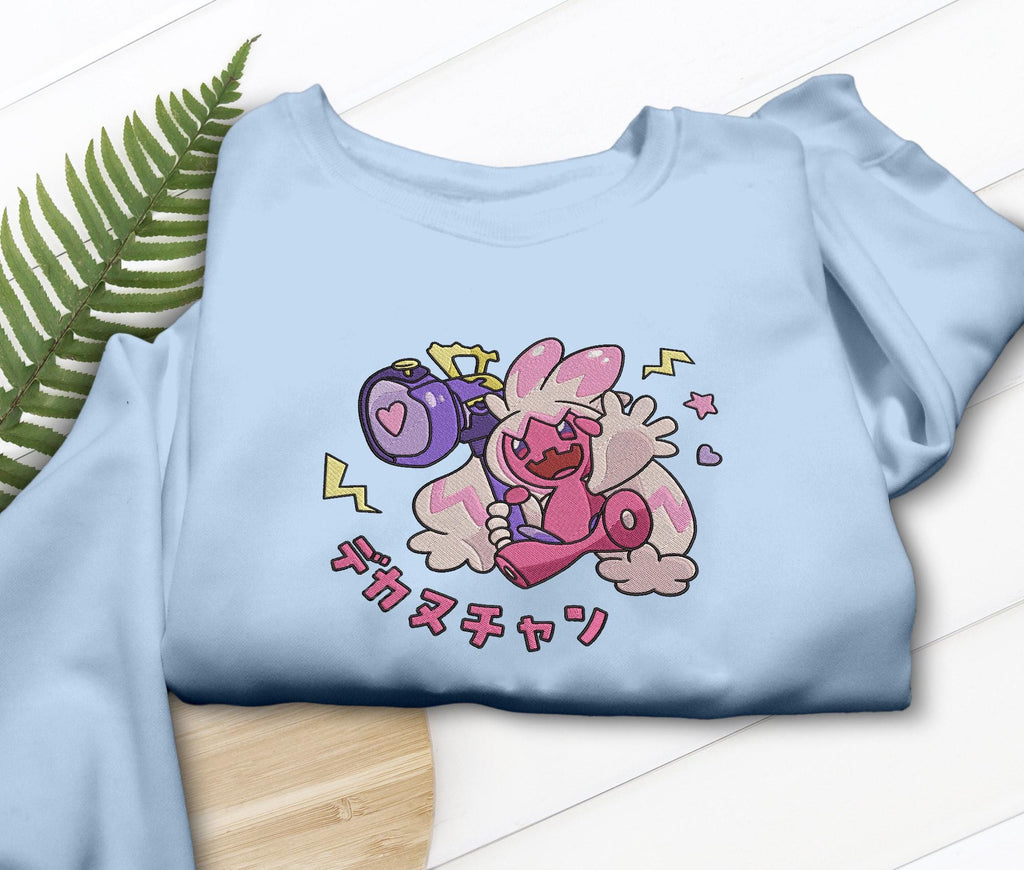 Tinka Embroidered Shirt Hammer T-shirt Sweatshirt Hoodie Hammer Girl Anime Gaming Gifts