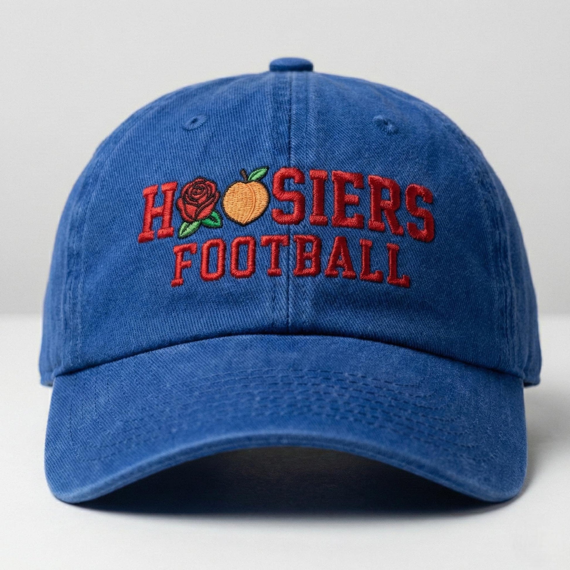 Indiana Rose Peach Bowl Embroidered Wash Hat, Indiana Trucker Hat, Hoosiers Football Hat, Bloomington Hat, Two Tone Hat, College Fan Gift