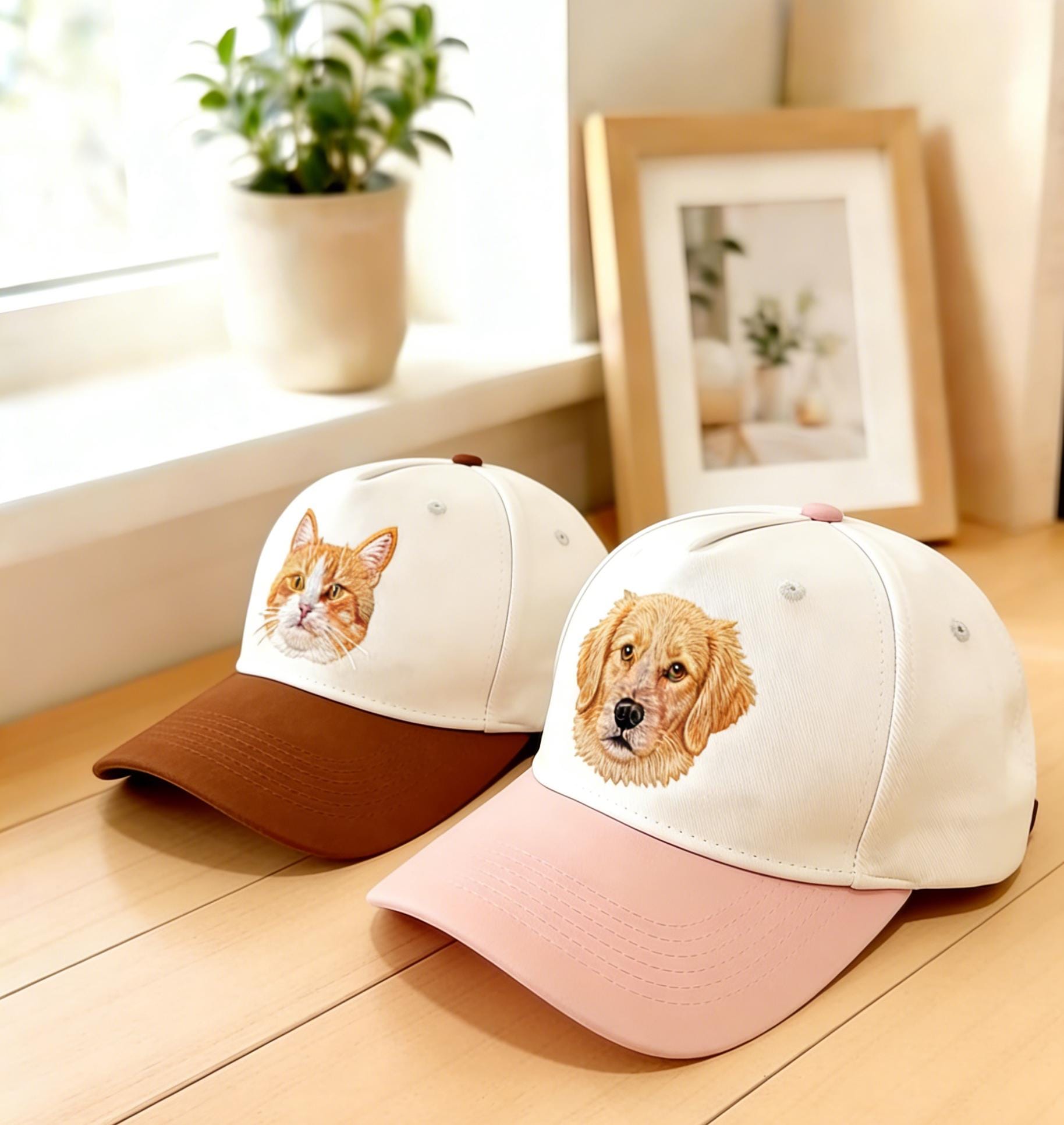 Custom Embroidered Pet Hat,Custom Cat Hat,Personal Pet Gifts