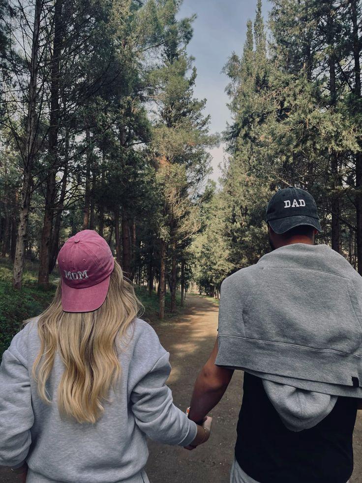 Custom Embroidered Hat with Name or Title – Personalized Dad Mom Baseball Cap for Baby Announcement or New Parent Gift Idea