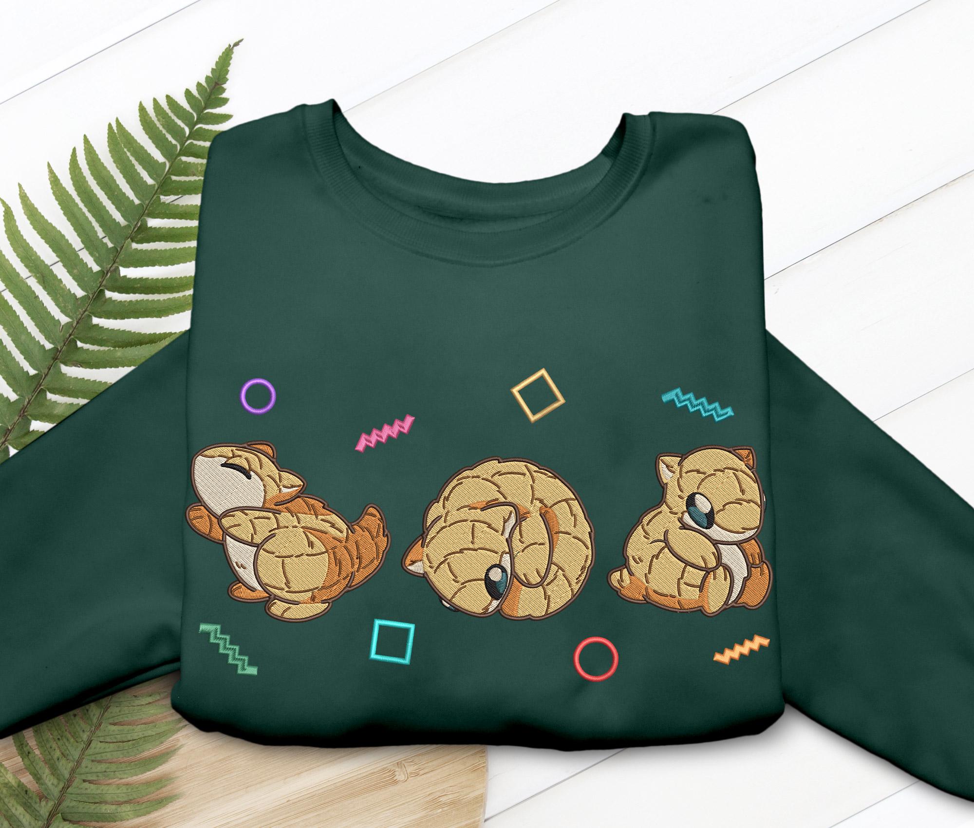 Sandy Shrew Embroidered T-shirt Sweatshirt Hoodie Gifts Ice Ground Mouse Video Game Shirt