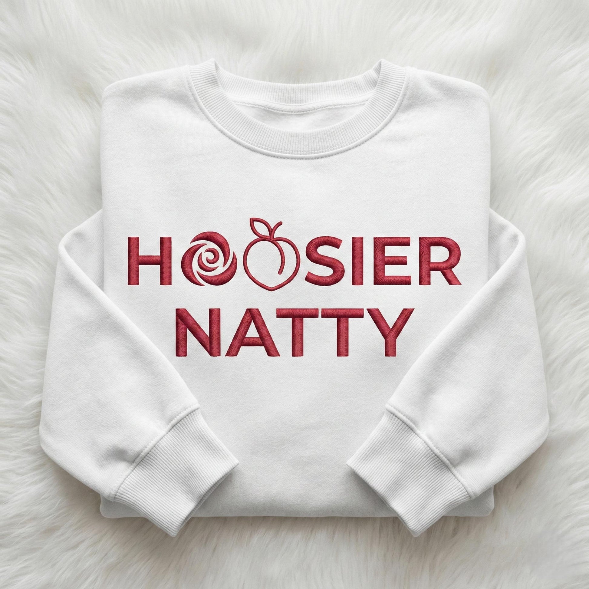 Indiana Rose Peach Bowl 2026 Embroidered Sweatshirt, Trendy Game Day Apparel, Indiana Football Fan Hoodie, Unisex Shirt, College Football Fan Gift