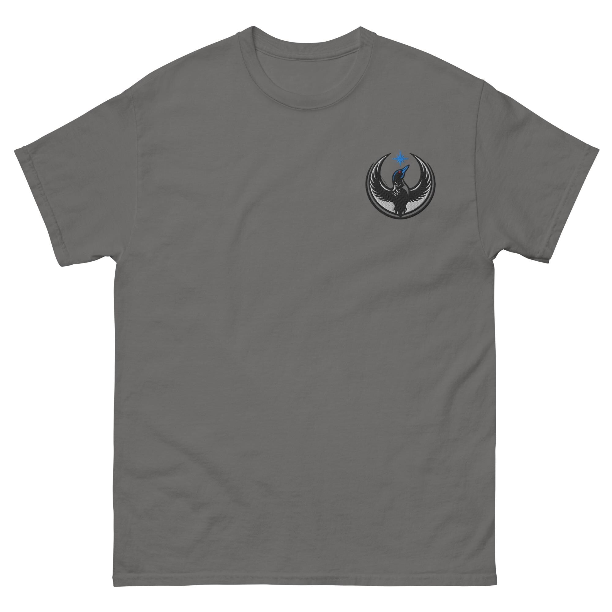 Minnesota Rebel Alliance Embroidered Shirt | MN State Bird Loon Political Tee | Resistance Protest Shirt | Minnesota Activist Anti Ice Shirt