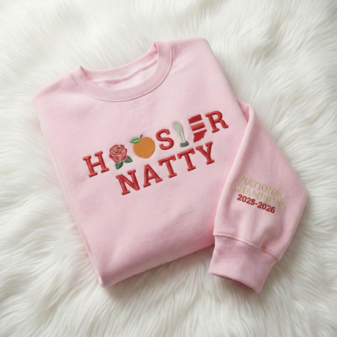 Embroidered 2026 National Champions Indiana Football Hoodie, Hoosiers Game Day Shirt, Trendy Unisex Sweatshirt, College Football Fan Gift (Copy) (Copy)