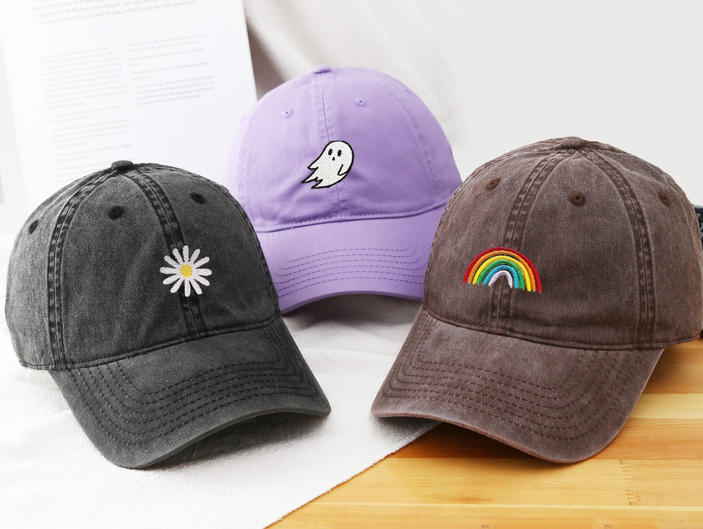 Add Name or Text to Back or Side of Baseball Cap, Back of Hat Embroidery, Side of Hat Embroidery, Customize Back of Hat, Baseball Hats