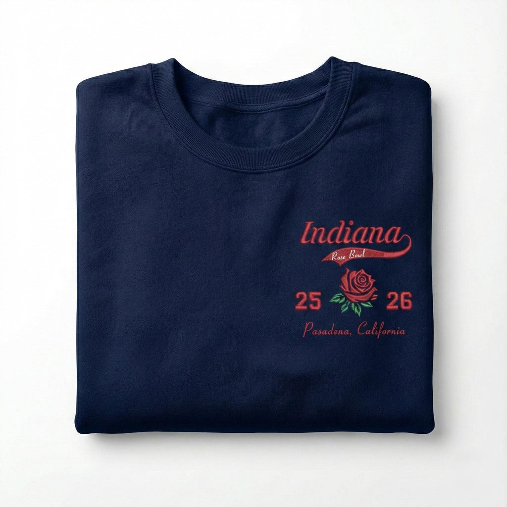 Embroidered Indiana Rose Bowl 2026 Tshirt Sweatshirt, Trendy New Game Day Apparel, Unisex Clothing For Man And Woman TShirt Hoodie, Fan Gift