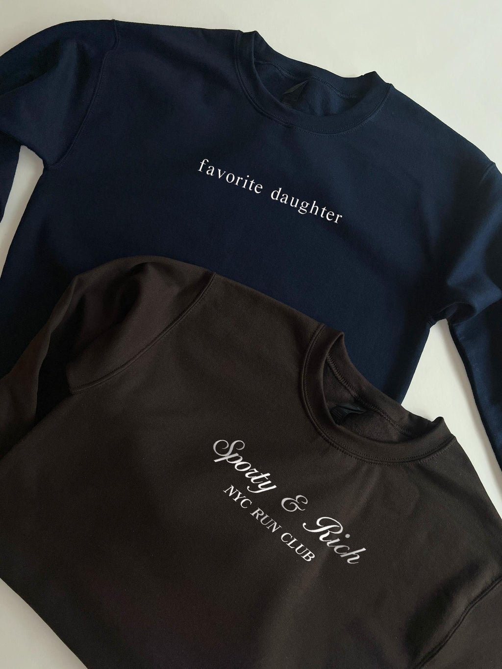 Custom Embroidered Sweatshirt, Personalized Crewneck, Custom Text Sweatshirt, Embroidered Text Crewneck, Gift for Bride, Mothers Day Gift