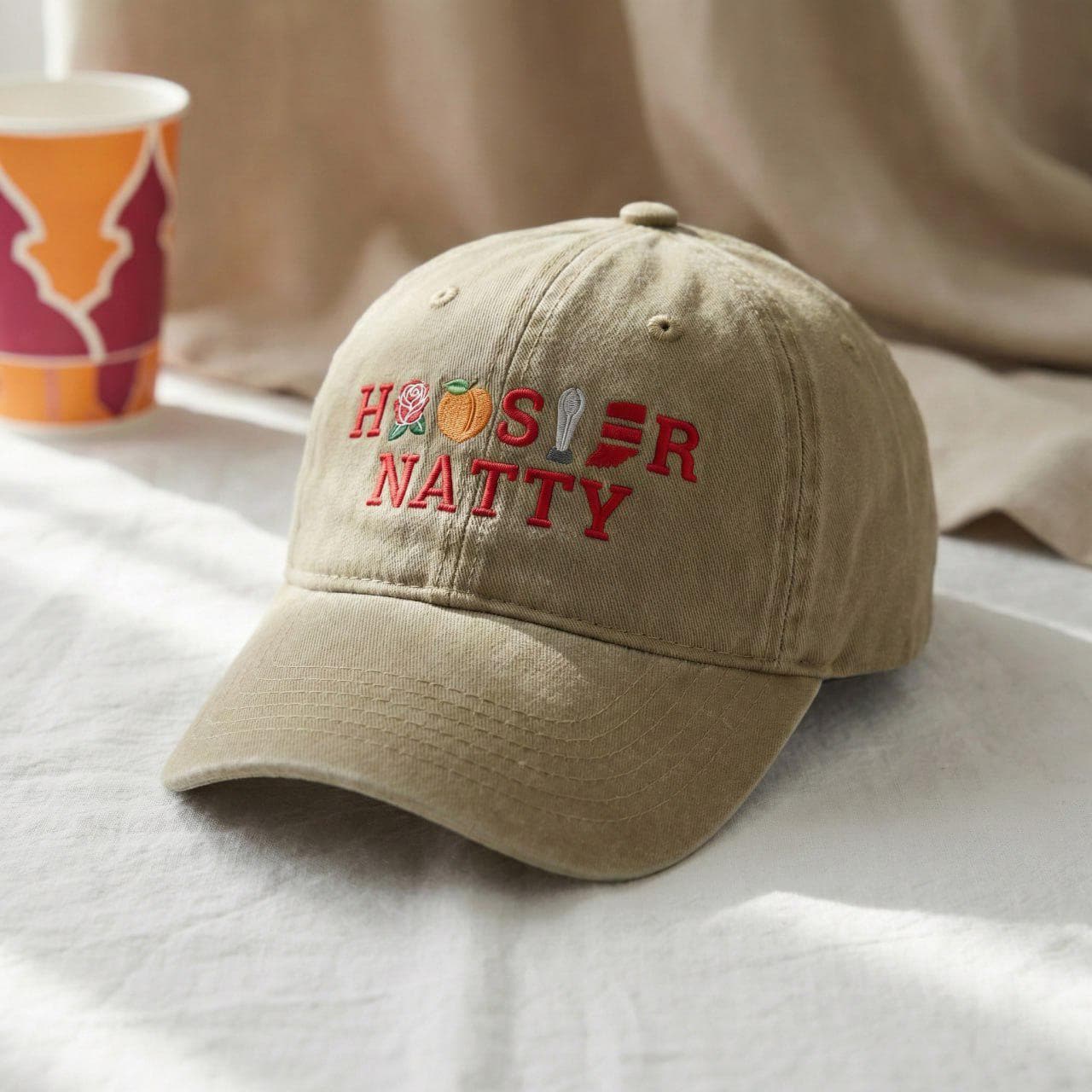 Embroidered Indiana 2026 National Champions Bowl Cotton Wash Hat, Indiana Trucker Hat, Hoosiers Natty, Bloomington Hat, College Fan Gift