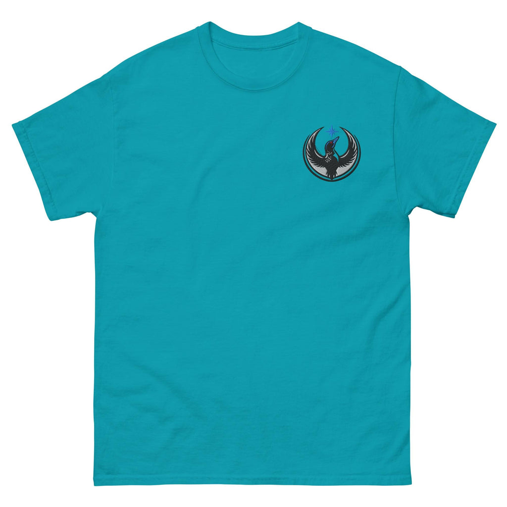Minnesota Rebel Alliance Embroidered Shirt | MN State Bird Loon Political Tee | Resistance Protest Shirt | Minnesota Activist Anti Ice Shirt