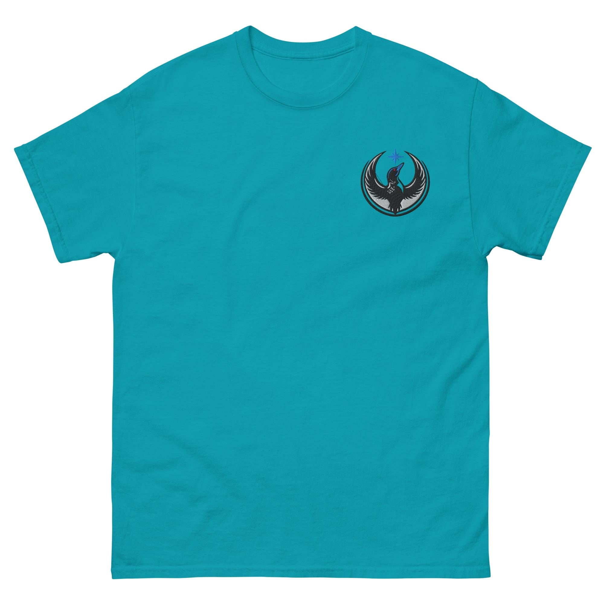 Minnesota Rebel Alliance Embroidered Shirt | MN State Bird Loon Political Tee | Resistance Protest Shirt | Minnesota Activist Anti Ice Shirt