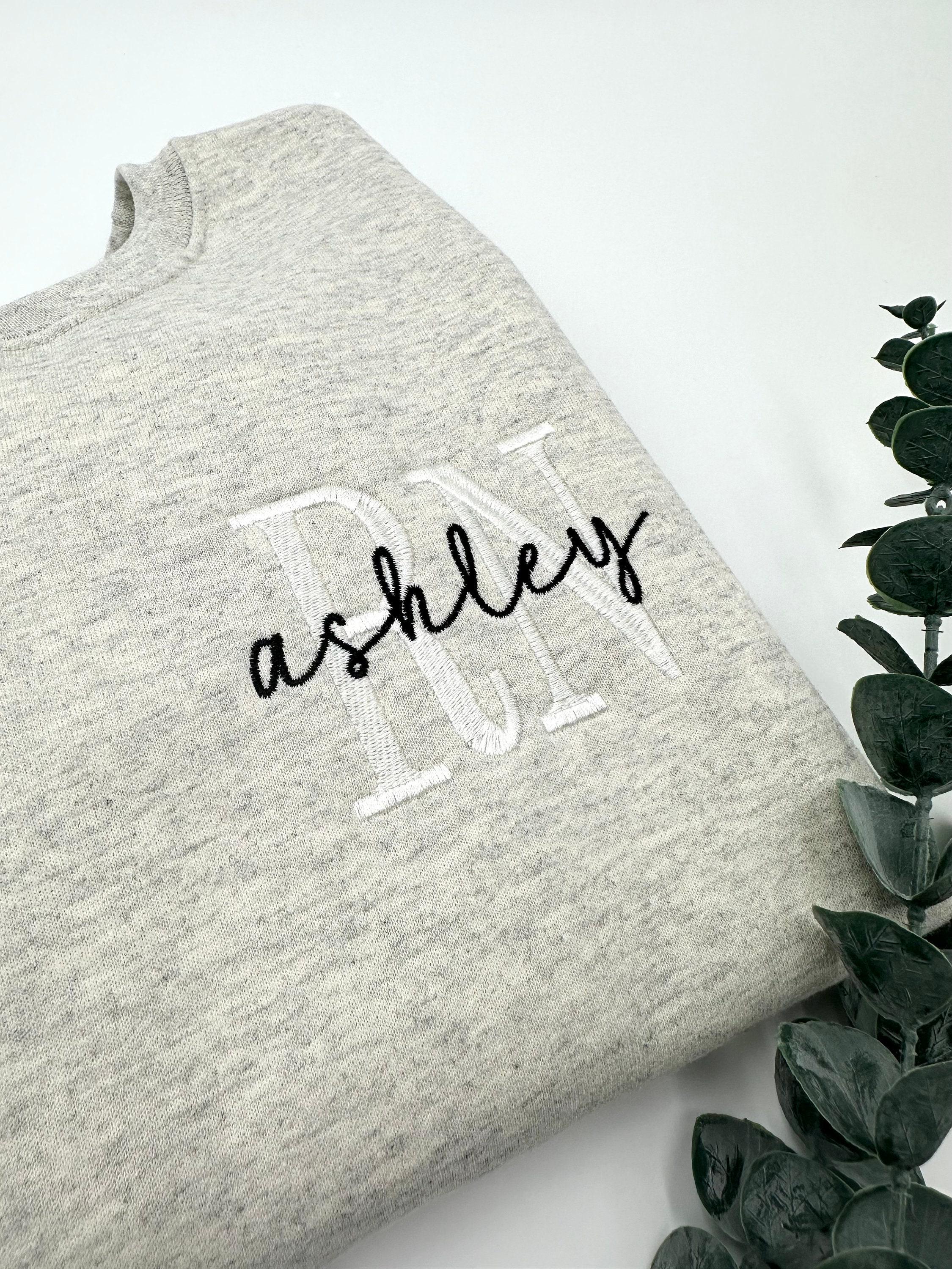 Embroidered Nurse Sweatshirt Hoodie: Athletic Block Gemma, Nursing School Gift