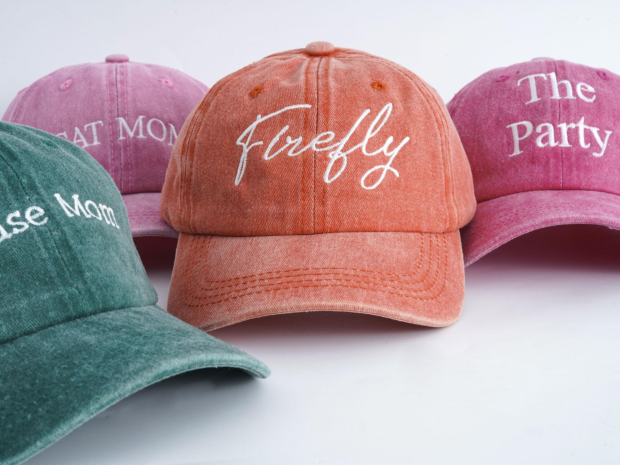 Personalized Text Hat, Custom Logo Embroidered Hat, Retro Baseball Hat, Vintage Style Trucker Hat, Fathers Day Gift, Unisex Baseball Hat.