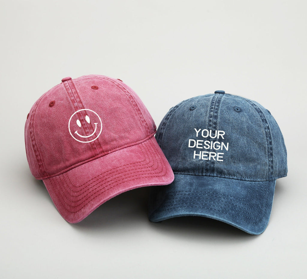 Embroidered Hat Personalized Dad Cap Embroidery Logo baseball hat Bachelorette hats Custom caps Sorority hat Unisex Baseball Cap