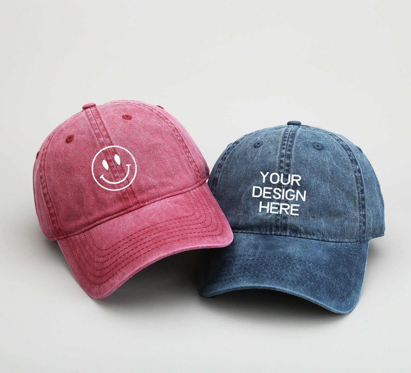 Embroidered Hat Personalized Dad Cap Embroidery Logo baseball hat Bachelorette hats Custom caps Sorority hat Unisex Baseball Cap