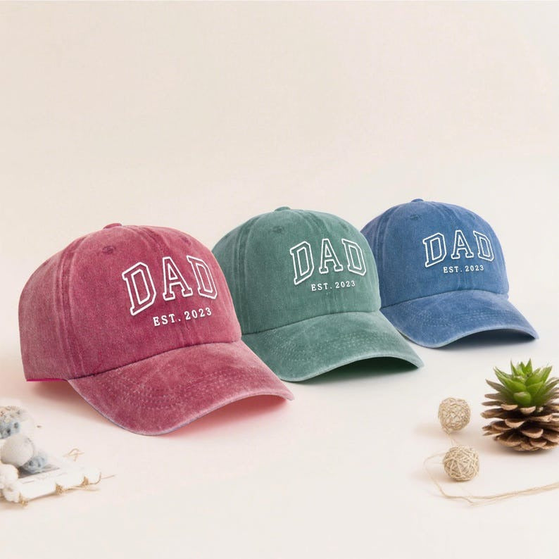 Embroidered Hat, Personalized Dad Hat, Vintage Baseball Hat, Birthday Gifts For Dad, Unique Gifts For Dad, Best Gifts For Dad