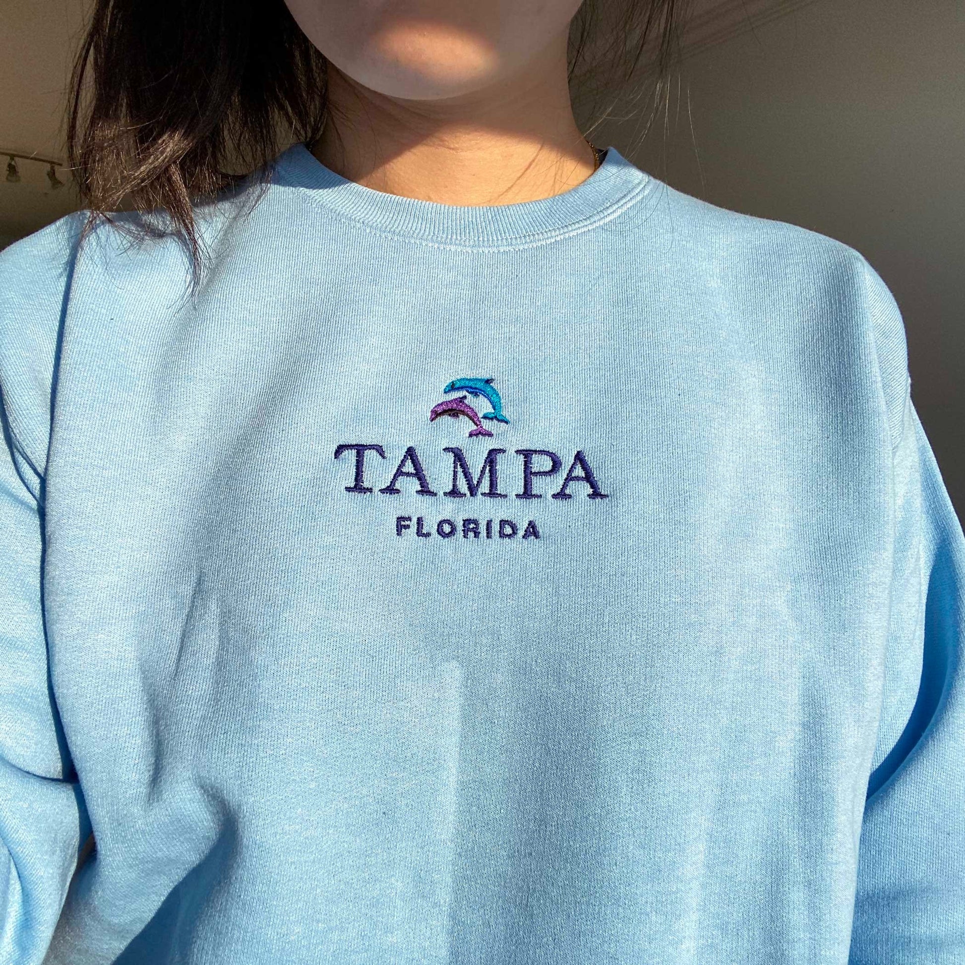 Custom Camp Bachelorette Embroidered Sweatshirt, Personalized Vintage Camp Bach crewneck, Hiking Bridal Party sweater, Lake Bachelorette