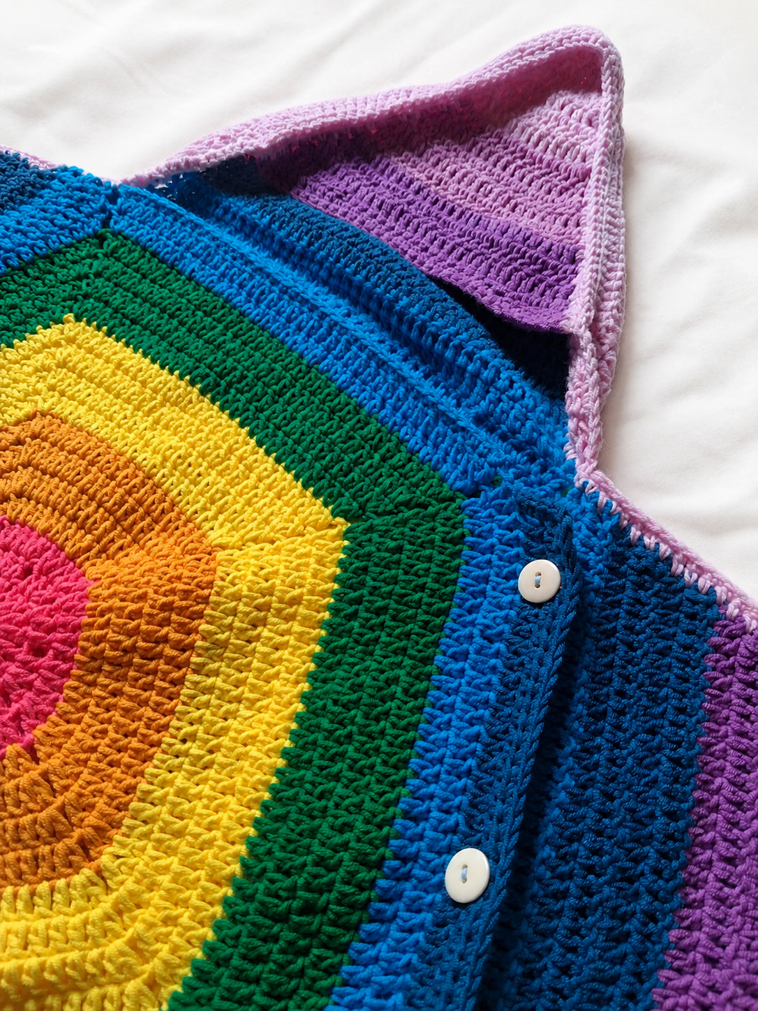 Personalized Rainbow Star Baby Swaddle, Cute Baby Star Cocoon, Custom Baby Star Romper Sleep Sack, Hooded Newborn Wrap, Handmade Crochet Knit Outfit, Custom Name Baptism Baby Shower Gift BABYSR08