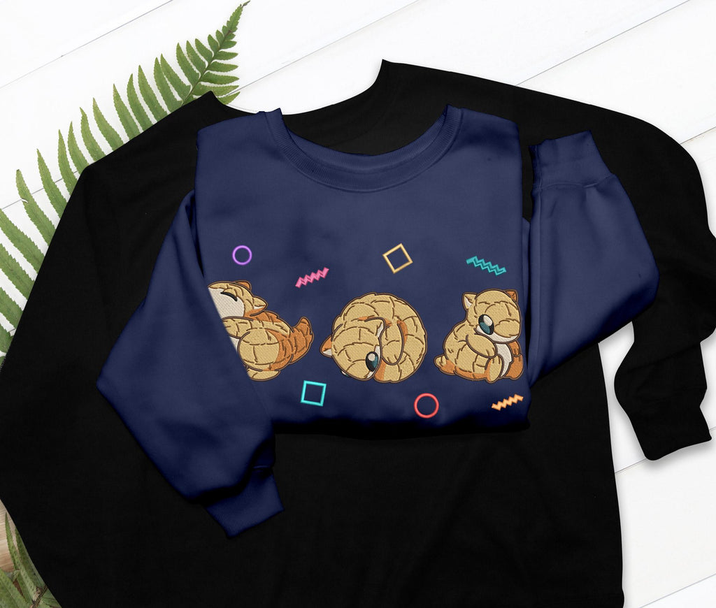 Sandy Shrew Embroidered T-shirt Sweatshirt Hoodie Gifts Ice Ground Mouse Video Game Shirt