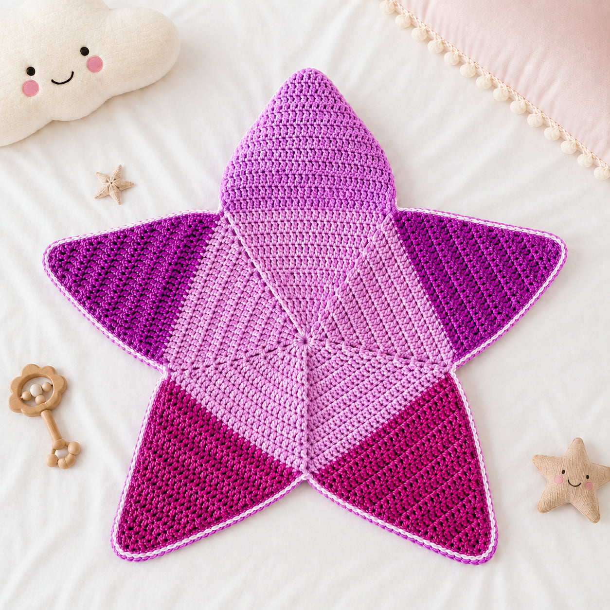 Personalized Purple Star Baby Swaddle, Cute Baby Star Cocoon, Custom Baby Star Romper Sleep Sack, Hooded Newborn Wrap, Handmade Crochet Knit Outfit, Custom Name Baptism Baby Shower Gift BABYSR09