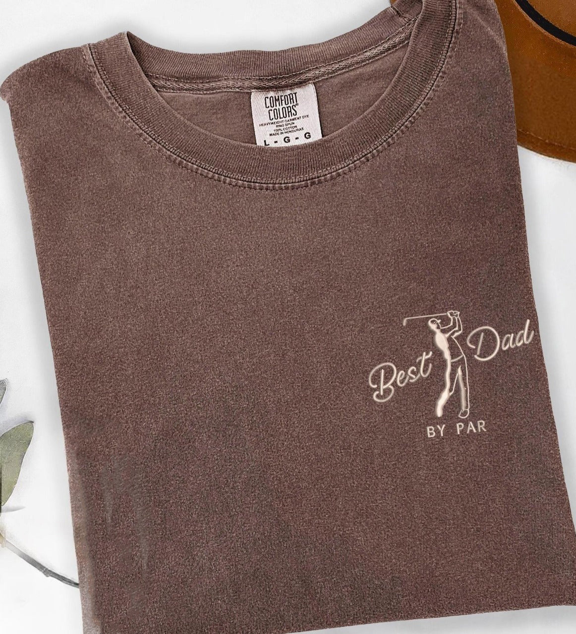 Embroidery Best Dad By Par Shirt, Dad Golf Shirt, Fathers Day Gift, Embroidery Golf Tee, Daddy Birthday Gift, Golf Player Tee