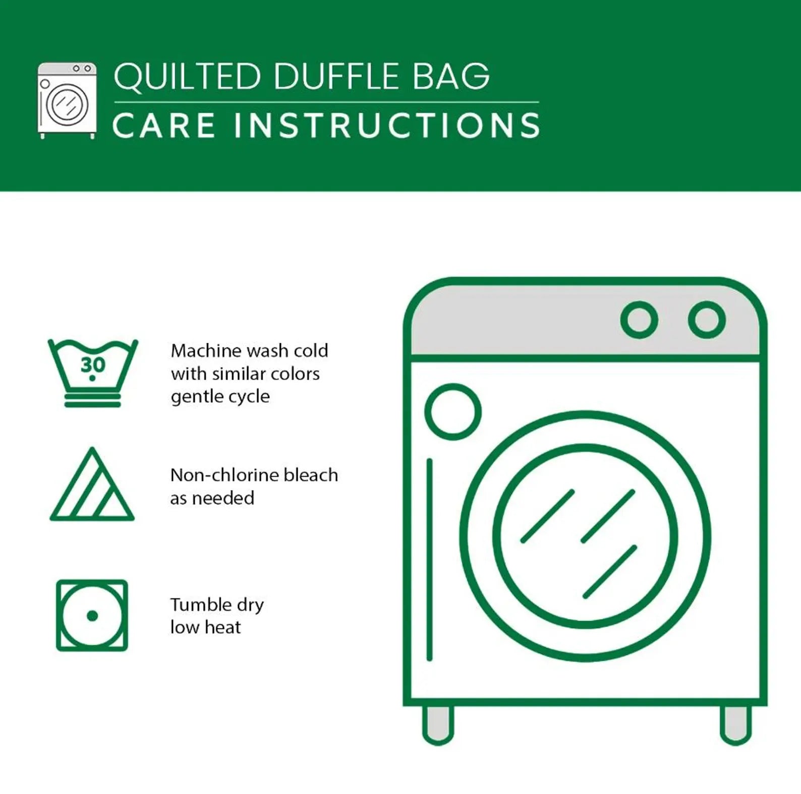 Tulip Quilted Duffle Bag, Floral Weekender Bag for Women, Butterfly Travel Duffle