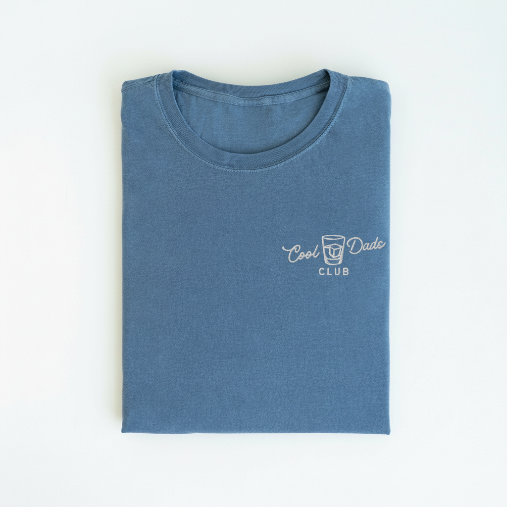 Embroidered Cool Dads Club Shirt, Old Fashioned Dad Tee, New Dad Gift, Pregnancy Announcement Shirt, Fathers Day Gift, Stylish Dad Outfit