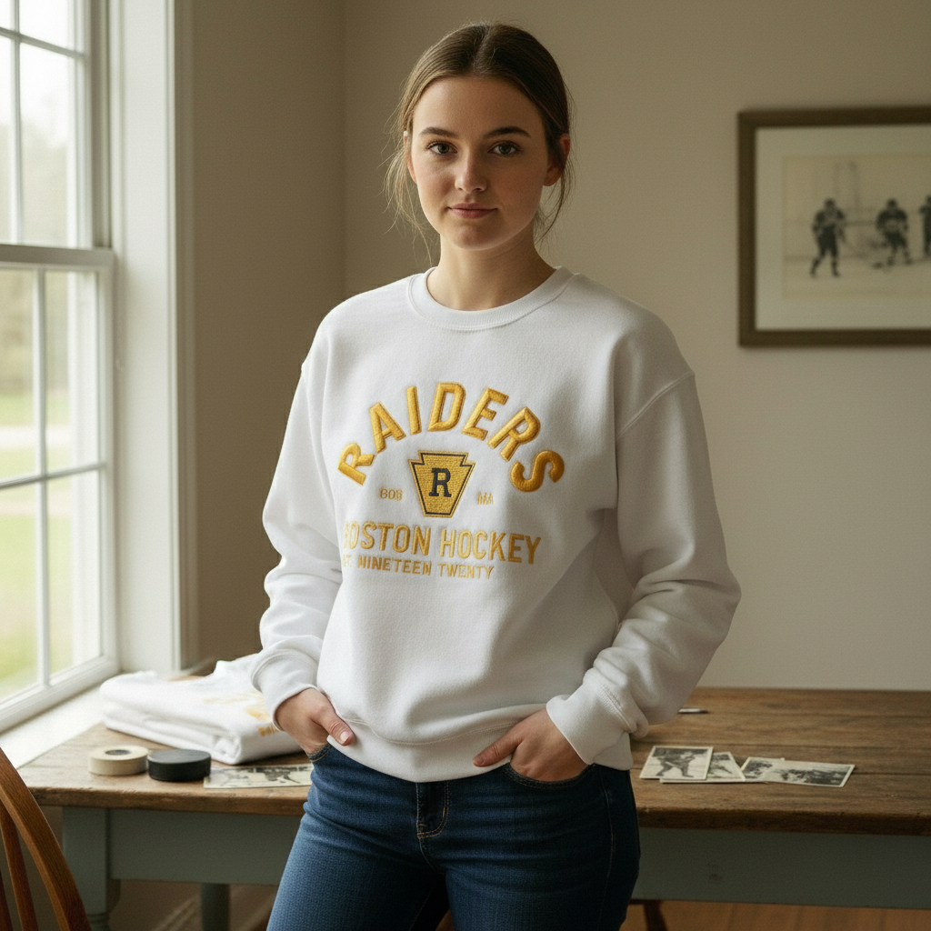 Embroidered Rozanov 81 Boston Raiders Sweatshirt – Heated Rivalry Shirt, Ilya Rozanov & Shane Hollander, Hudson Williams Merch