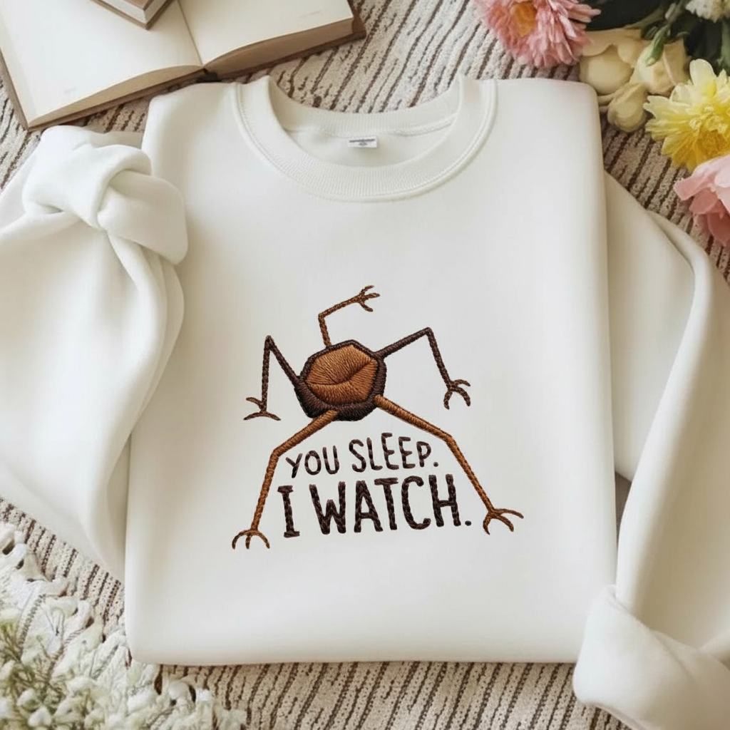 Project Hail Mary Rocky Alien Embroidered Shirt, Amaze Sci-Fi Book Sweatshirt, Andy Weir Fan Gift