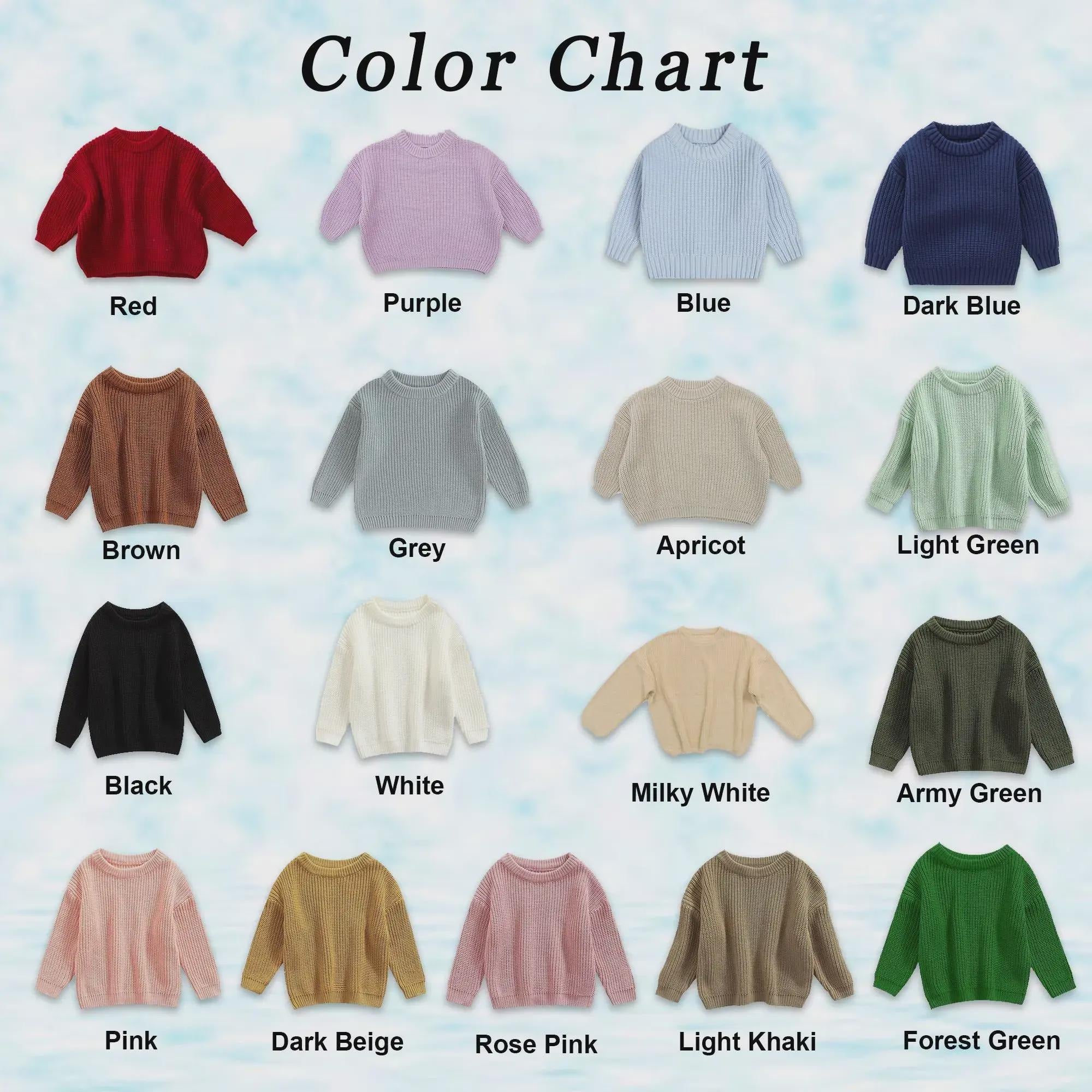 Hand Embroidered Baby Knit Sweater, Custom Name Toddler Pullover, Baby Shower Gift